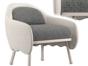 corolla chair 271 3D 모델