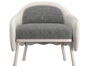 corolla chair 271 Model 3D