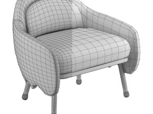 corolla chair 271 Model 3D