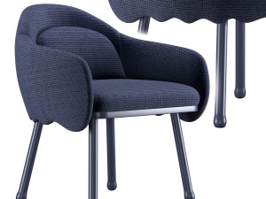 corolla chair 270 3D Model