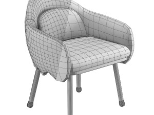 corolla chair 270 3D 모델