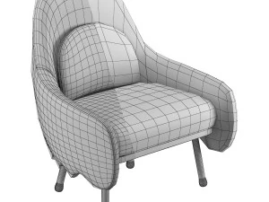 corolla chair 272 3D Model