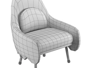 corolla chair 272 3D Model
