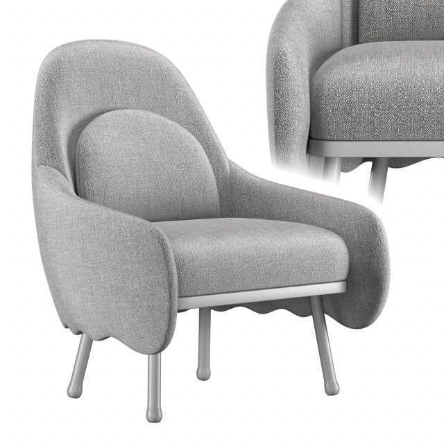 corolla chair 272 3D Модель .c4d .max .obj .3ds .fbx .stl .blend