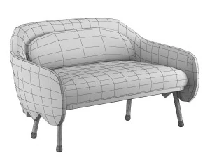 corolla sofa 273 3D Model