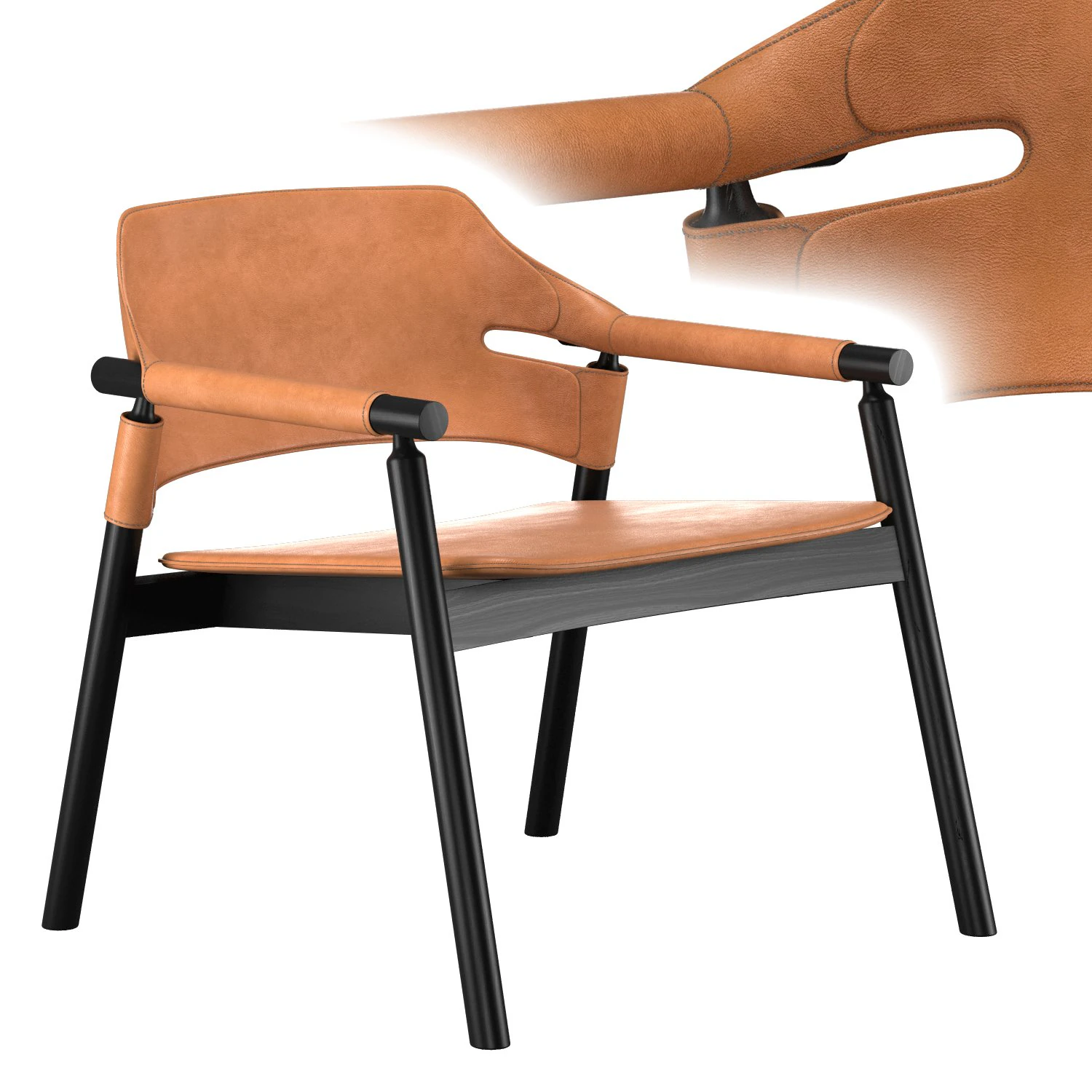 suite ap l cu lounge armchair 3D Model .c4d .max .obj .3ds .fbx .stl .blend