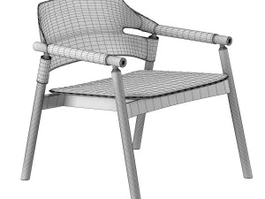 suite ap l cu lounge armchair 3D Model