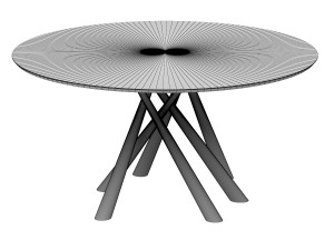 forest table 150 Modelo 3D