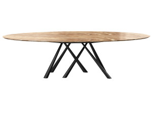 forest oval table Modello 3D