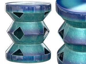 hollow zig zag 3D-Modell