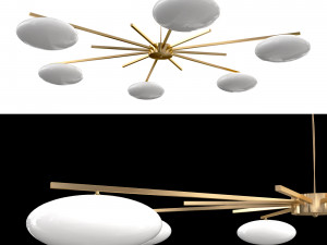 chandelier john salibello 3D Model