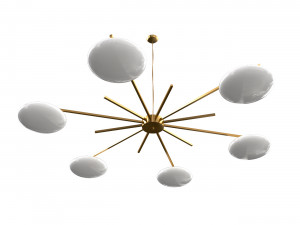 chandelier john salibello Model 3D