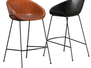 lee bar counter stools 3D मॉडल