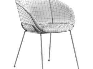 liu h73 bistrot table 3D Model