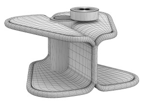 second empress coffee table ce 35 Model 3D