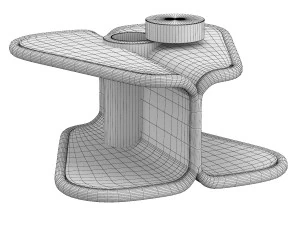 second empress coffee table ce 35 3D Model