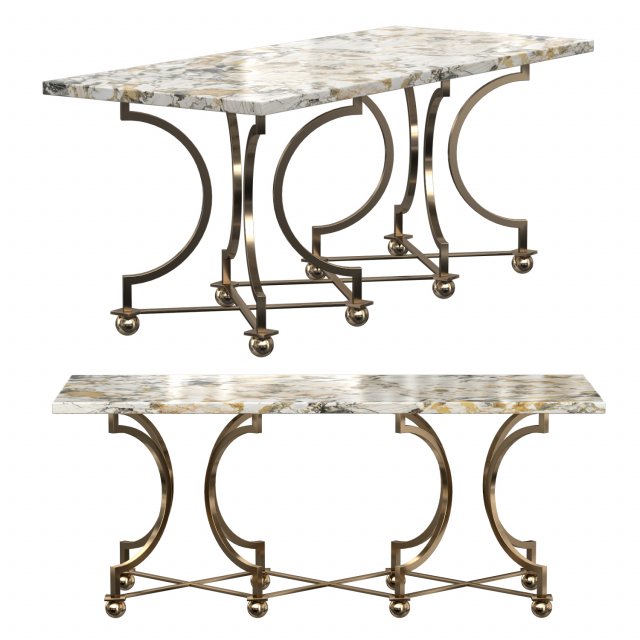 andre arbus center table 3D Модель .c4d .max .obj .3ds .fbx .stl .blend 