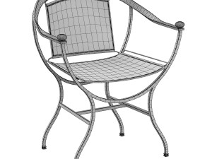 pompeii armchair Modèle 3D