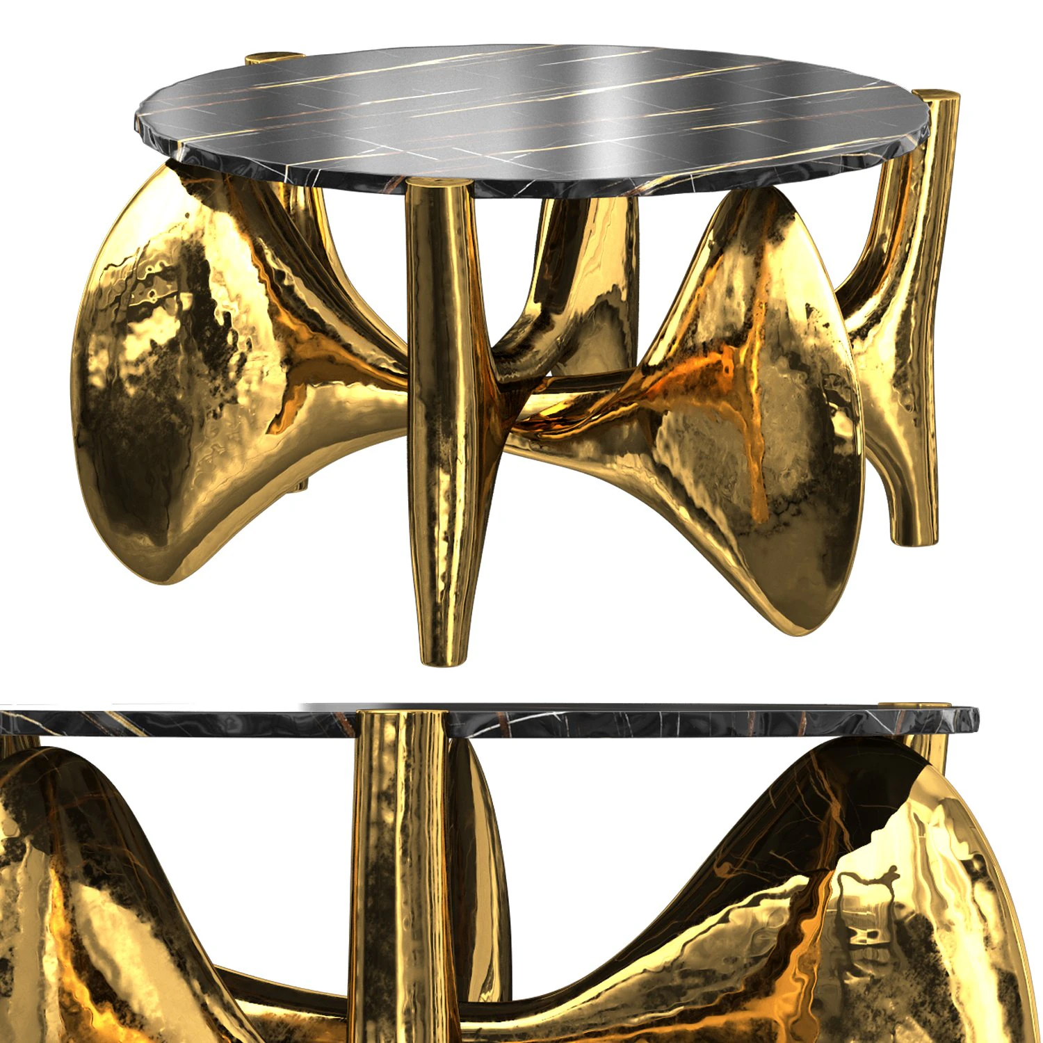 jacqueline delubac coffee table 3D Model .c4d .max .obj .3ds .fbx .stl .blend 