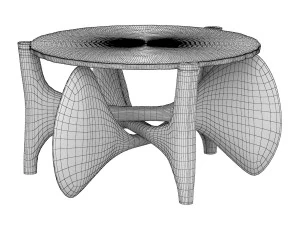 jacqueline delubac coffee table 3D Model