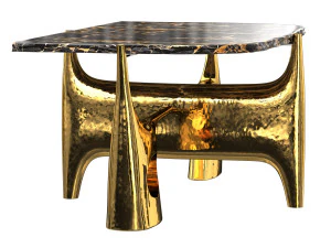 philippe hiquily coffee table 3D Model