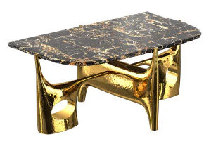 philippe hiquily coffee table 3D Model