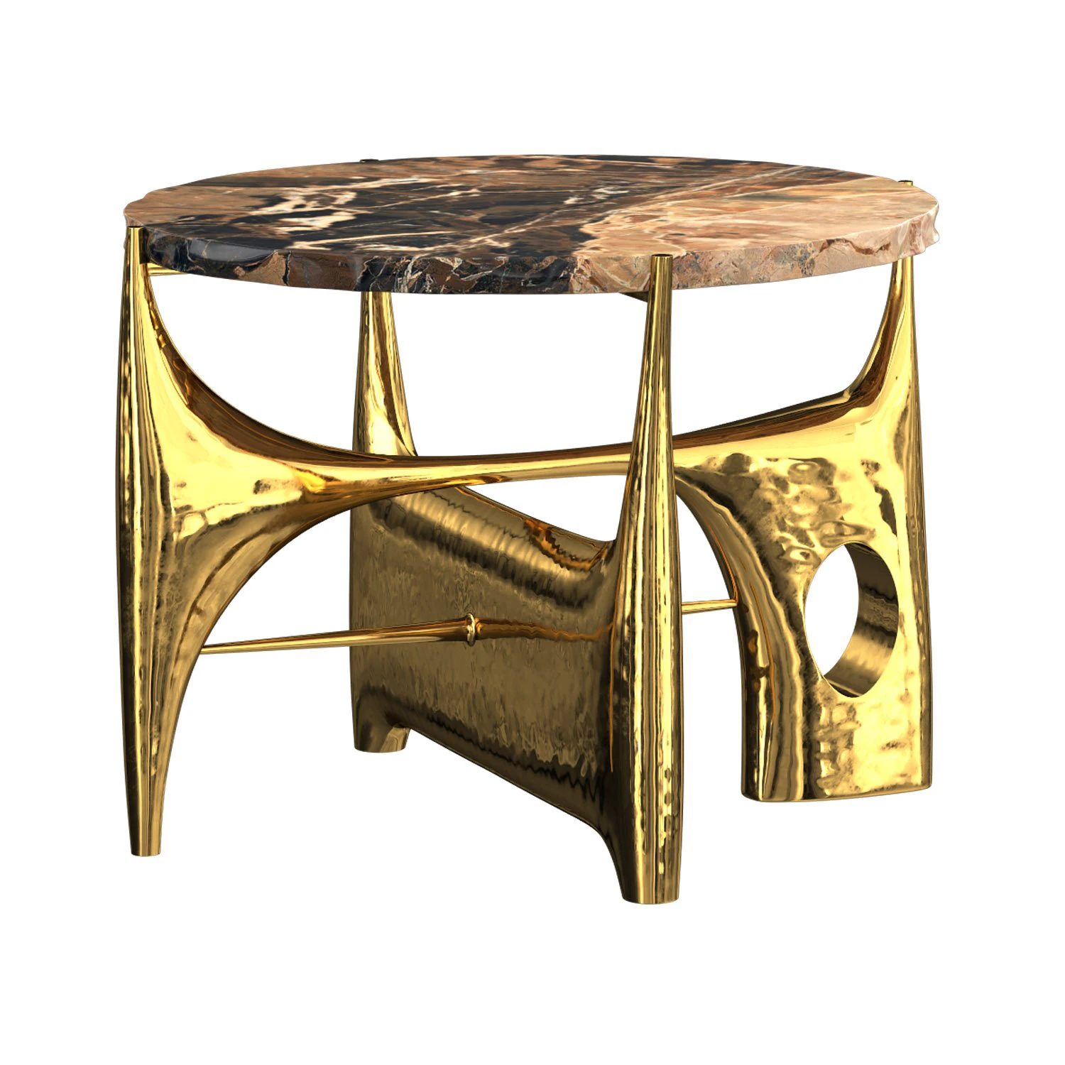 philippe hiquily coffee table 2 3D Model .c4d .max .obj .3ds .fbx .stl .blend 