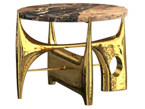 philippe hiquily coffee table 2 3D Model