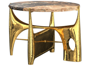philippe hiquily coffee table 2 3D Model