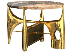 philippe hiquily coffee table 2 3D Model