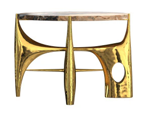 philippe hiquily coffee table 2 3D Model