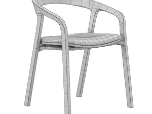 she said chair Modello 3D
