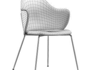 lassen chair 48207 3D Model