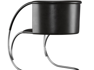 ml 33 leather chair Model 3D