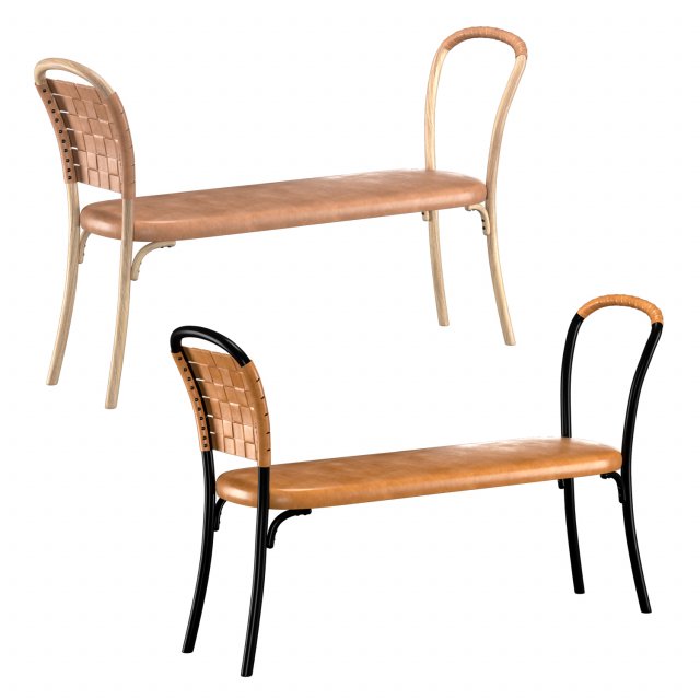 vilda bench 3D Model .c4d .max .obj .3ds .fbx .stl .blend 