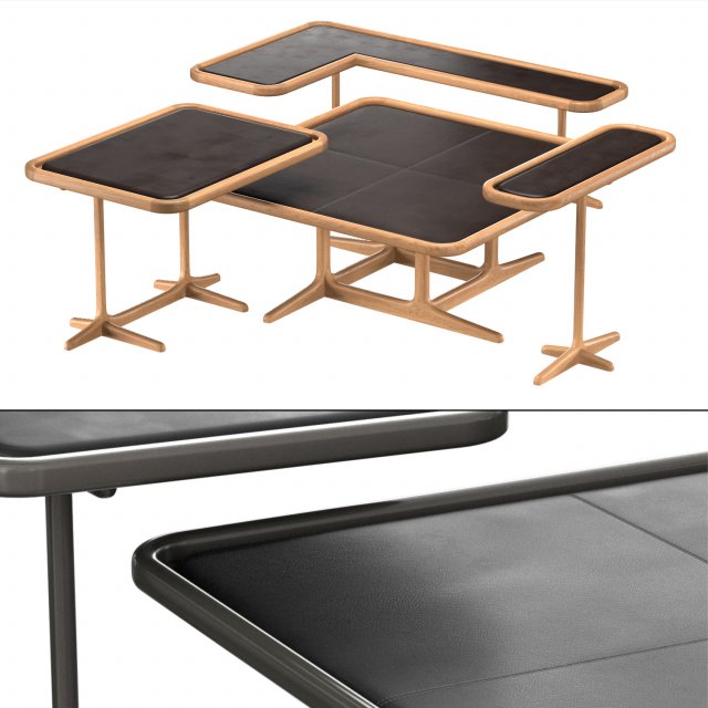 mesa 4220 set 3D Model .c4d .max .obj .3ds .fbx .stl .blend 