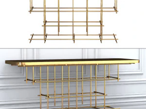 консоль 4230-9 3D Модель