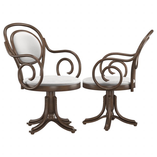 bentwood chair b-8033 Modelo 3D .c4d .max .obj .3ds .fbx .stl .blend 