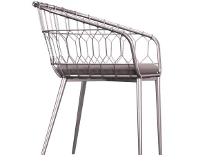 ritorto knox dining chair 3D Model
