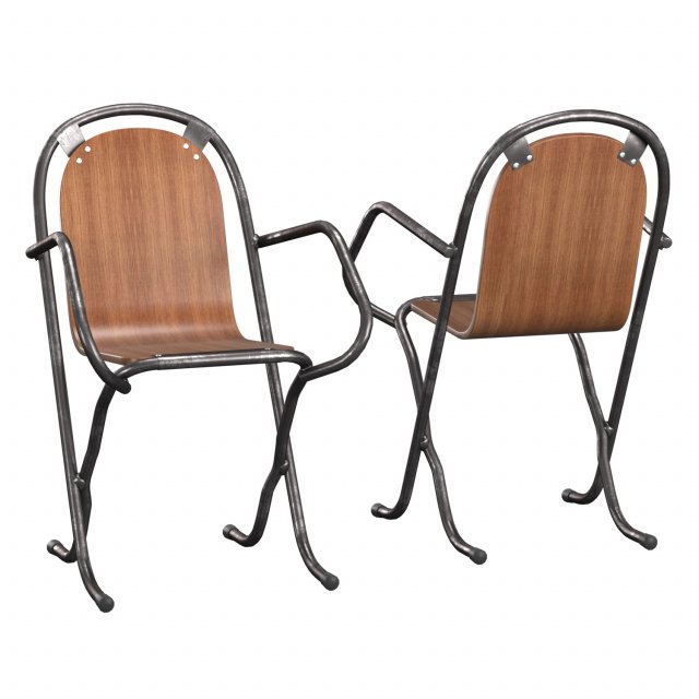 sebel ply chair ms-846m-st Modello 3D .c4d .max .obj .3ds .fbx .stl .blend 