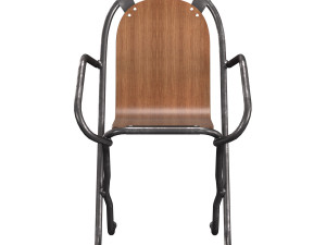 sebel ply chair ms-846m-st Modello 3D