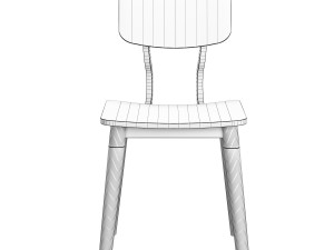 norfolk chair 3D मॉडल
