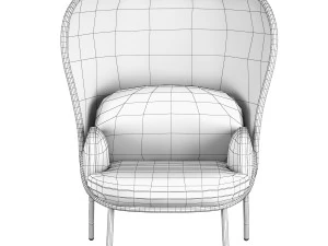 mesh f large shield 3D Model