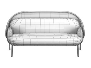 mesh s small shield Model 3D