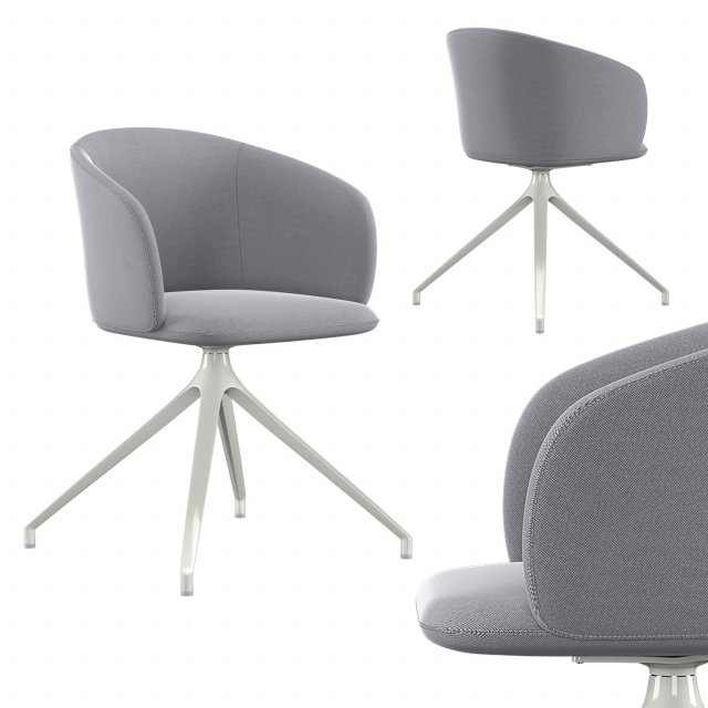 grace chair grp4 Modello 3D .c4d .max .obj .3ds .fbx .stl .blend 