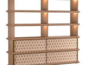 bookcase 4217-16 3D मॉडल