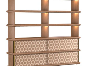 bookcase 4217-16 3D Model
