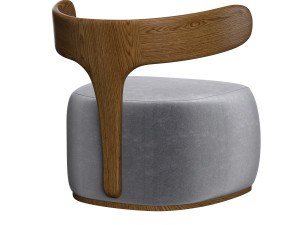 moby dick armchair Model 3D