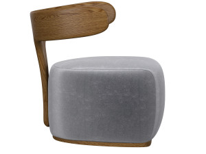 moby dick armchair Model 3D