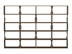 perbacco bookcase 3D Model